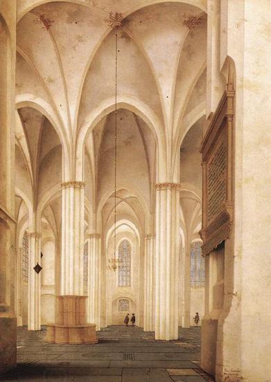 Pieter Jansz Saenredam The Buurkerk at Utrecht China oil painting art